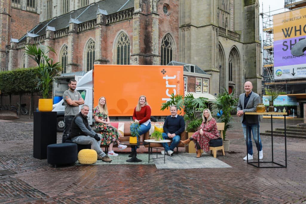 Team DCRT bij de fotoshoot!